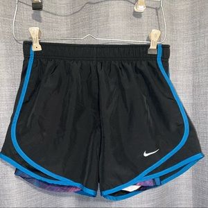 Black Nike Shorts with built in Nike Pros.